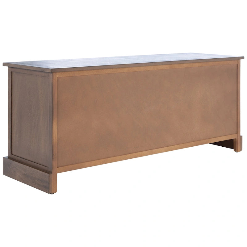 Banc de rangement avec 3 tiroirs et étagère inférieure – 47,3 L x 15 P x 19 H