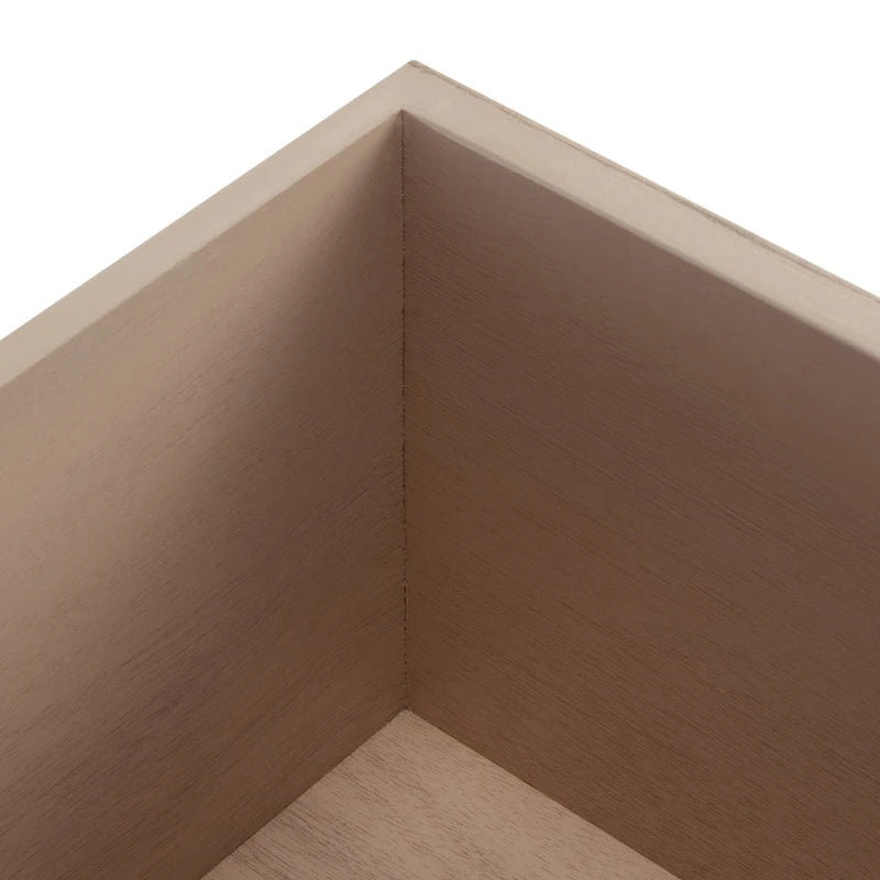 Banc de rangement avec 3 tiroirs et étagère inférieure – 47,3 L x 15 P x 19 H