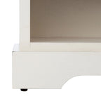Banc de rangement avec 3 tiroirs et étagère inférieure – 47,3 L x 15 P x 19 H