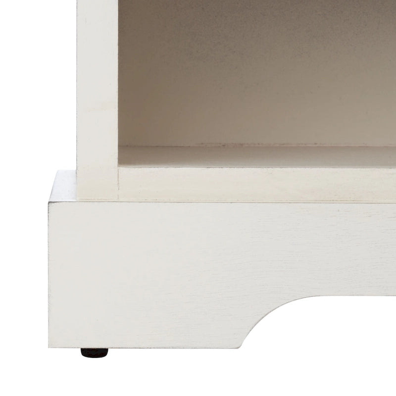 Banc de rangement avec 3 tiroirs et étagère inférieure – 47,3 L x 15 P x 19 H