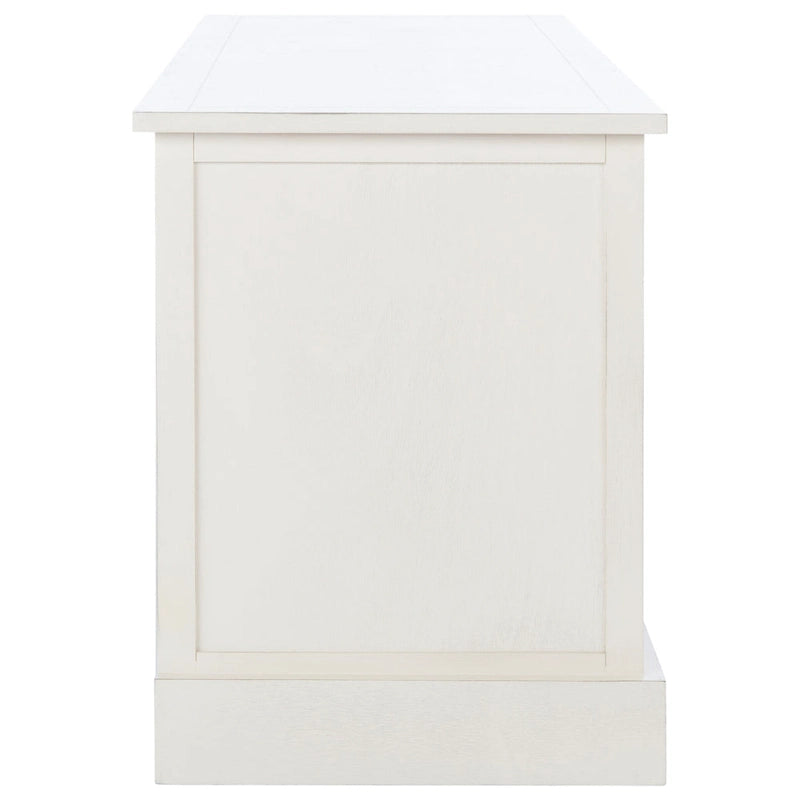 Banc de rangement avec 3 tiroirs et étagère inférieure – 47,3 L x 15 P x 19 H