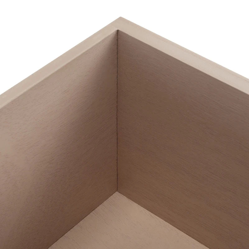 Banc de rangement avec 3 tiroirs et étagère inférieure – 47,3 L x 15 P x 19 H