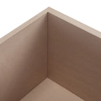 Banc de rangement avec 3 tiroirs et étagère inférieure – 47,3 L x 15 P x 19 H