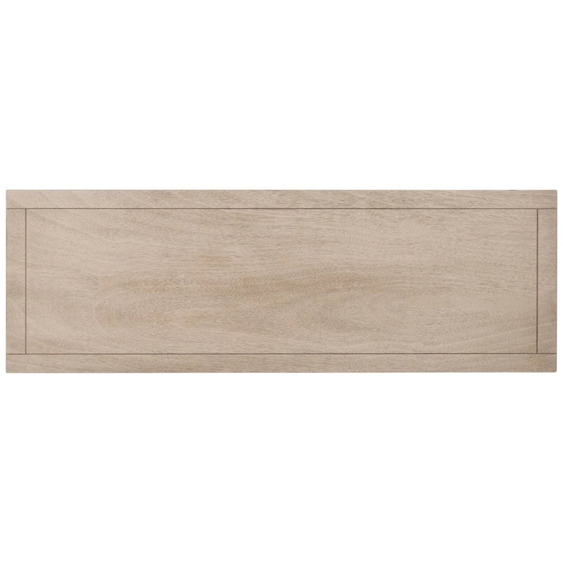 Banc de rangement avec 3 tiroirs et étagère inférieure – 47,3 L x 15 P x 19 H
