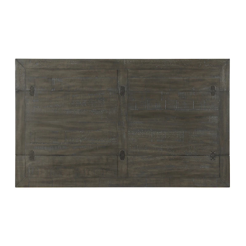 60 Table Console Canapé Rabattable à Piedestal en Bois Massif