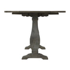 60 Table Console Canapé Rabattable à Piedestal en Bois Massif