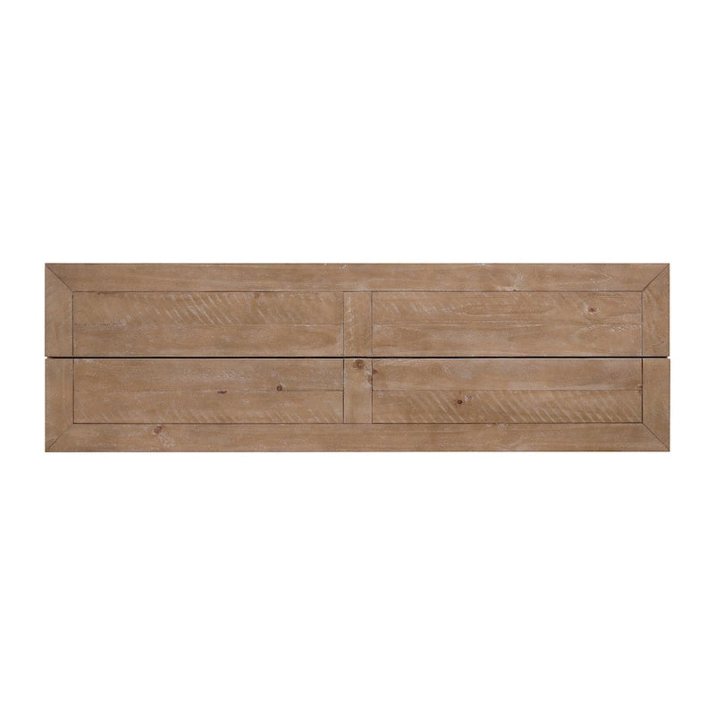60 Table Console Canapé Rabattable à Piedestal en Bois Massif