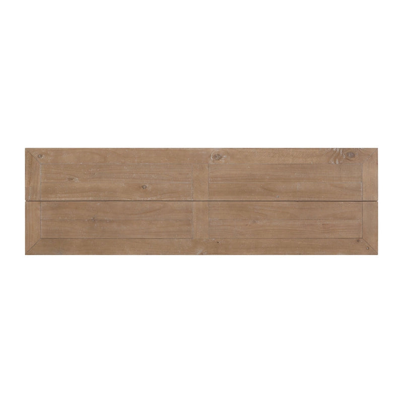 60 Table Console Canapé Rabattable à Piedestal en Bois Massif