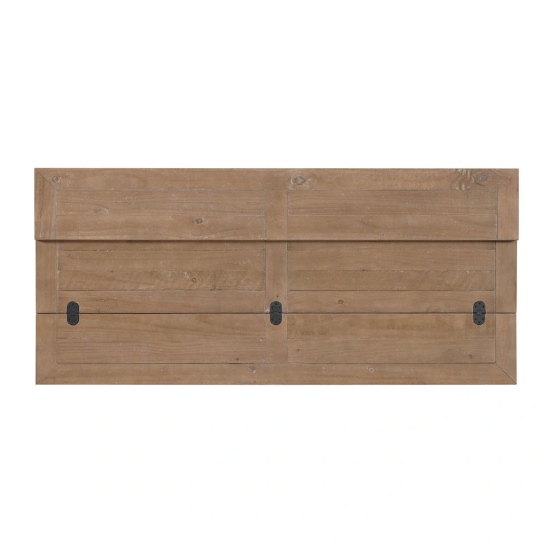 60 Table Console Canapé Rabattable à Piedestal en Bois Massif