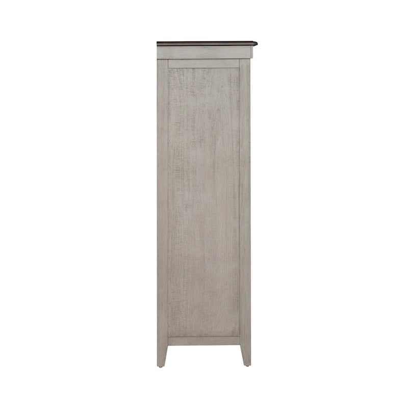 Commode en lin vieilli