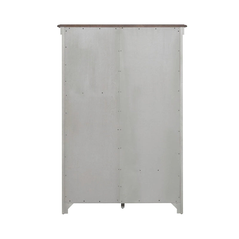 Commode en lin vieilli