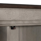 Commode en lin vieilli