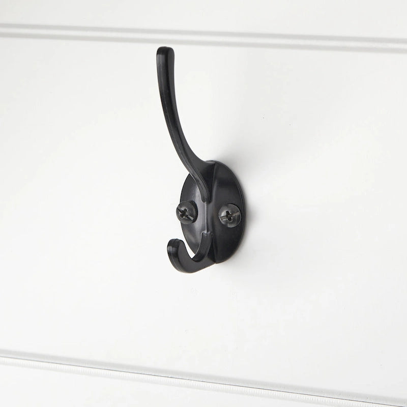 Meuble d'entrée avec revêtement en bois à rainures et languettes