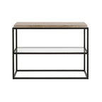 Console en bronze noirci