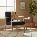  Paulund Modern Black Accent Chair