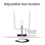 Table d'appoint rectangulaire large de 24 pouces