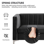 Fauteuil d'appoint rembourré pour le salon