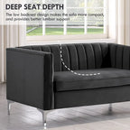 Fauteuil d'appoint rembourré pour le salon