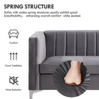 Fauteuil d'appoint rembourré pour le salon