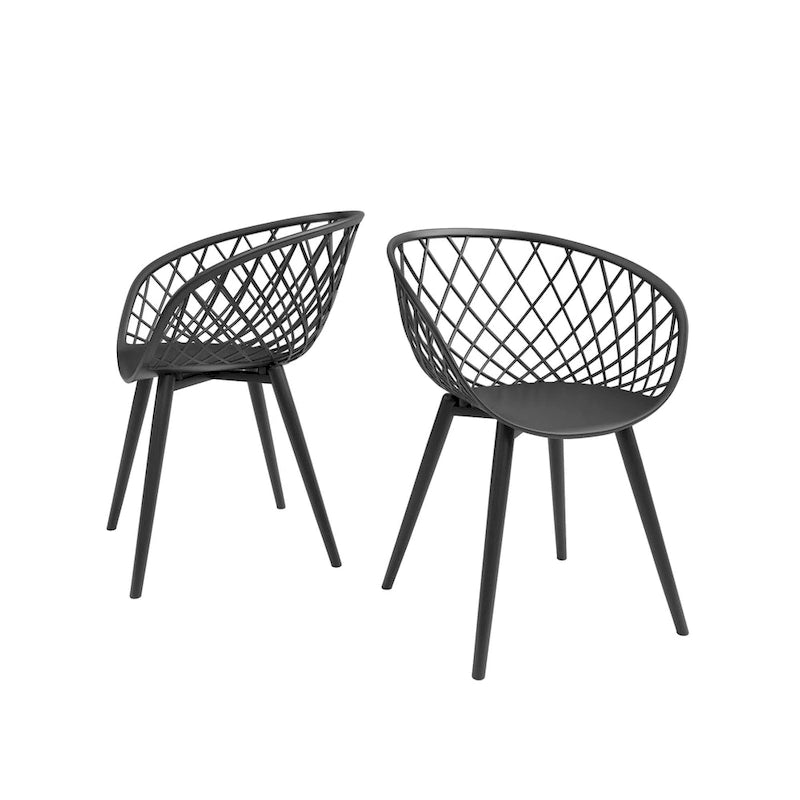 Chaises style scandinave (lot de 2)