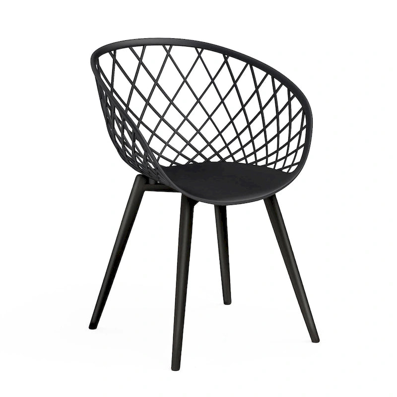 Chaises style scandinave (lot de 2)