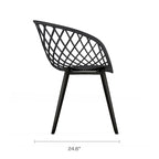Chaises style scandinave (lot de 2)