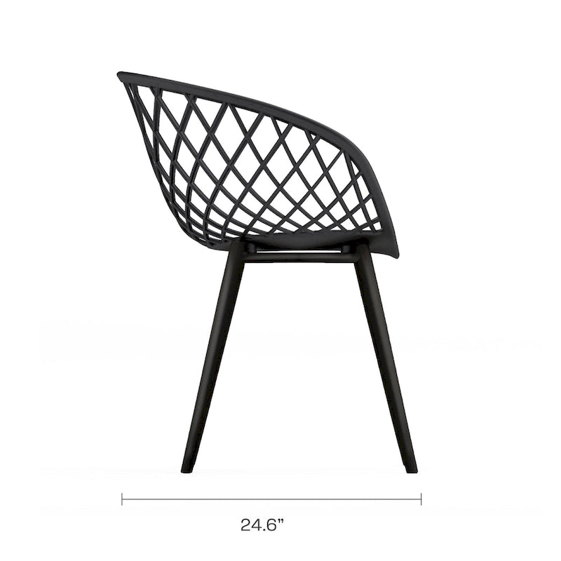 Chaises style scandinave (lot de 2)