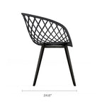 Chaises style scandinave (lot de 2)
