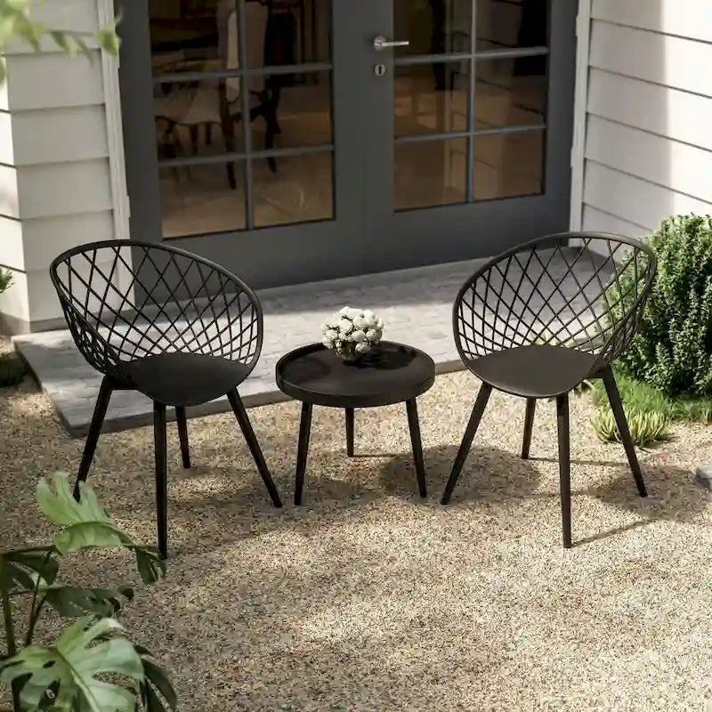 Chaises style scandinave (lot de 2)