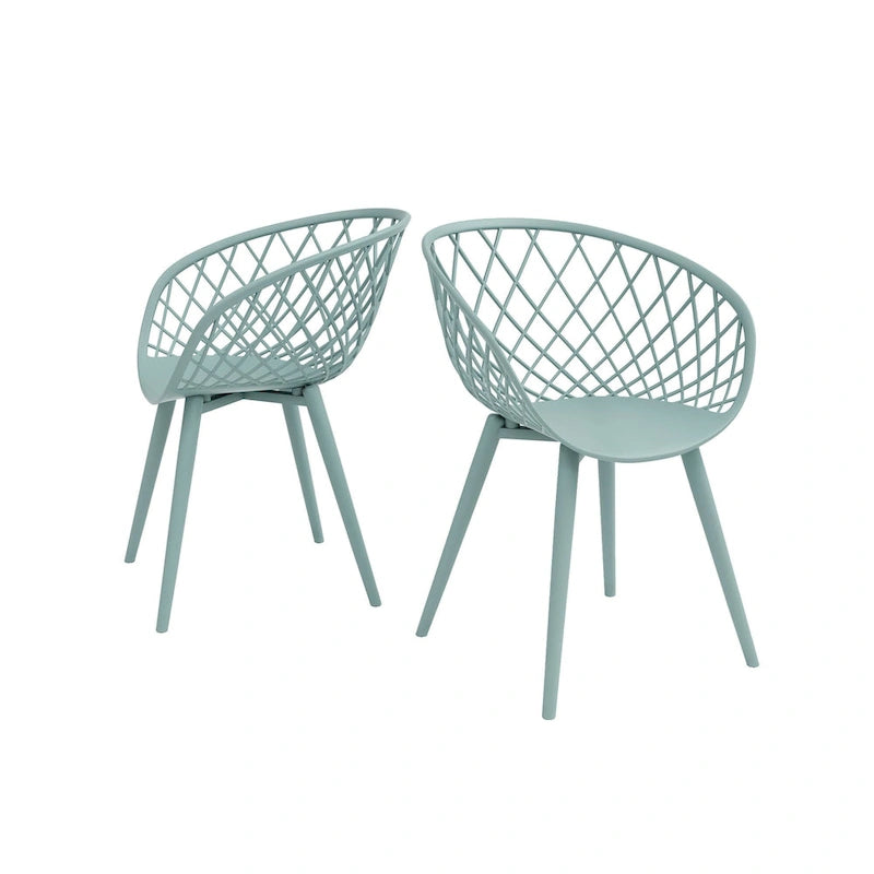 Chaises style scandinave (lot de 2)