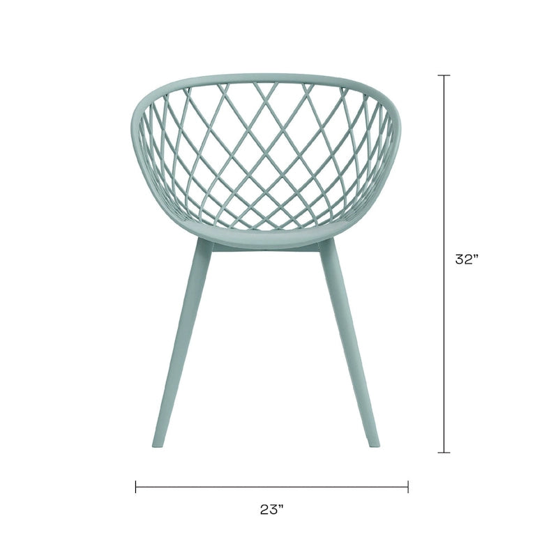 Chaises style scandinave (lot de 2)
