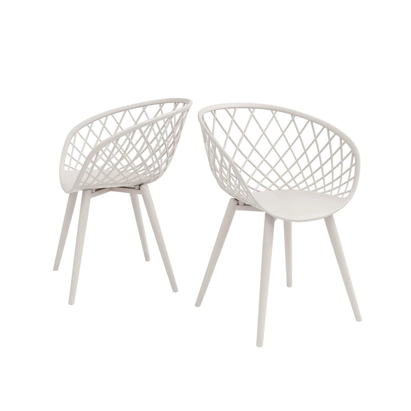 Chaises style scandinave (lot de 2)