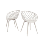 Chaises style scandinave (lot de 2)