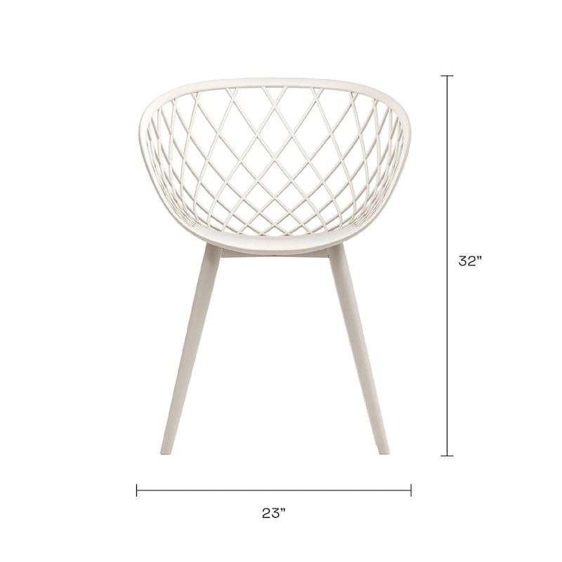 Chaises style scandinave (lot de 2)