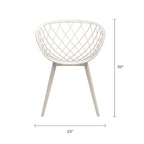 Chaises style scandinave (lot de 2)