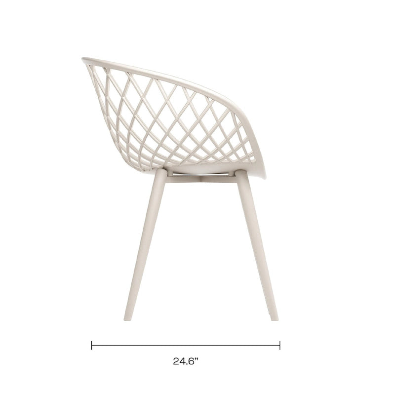 Chaises style scandinave (lot de 2)