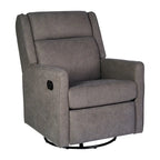 Fauteuil inclinable à bascule manuel avec fonctions pivotante et de glisse