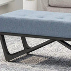 Banc rembourré moderne pour chevet, salon et entrée