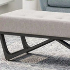 Banc rembourré moderne pour chevet, salon et entrée