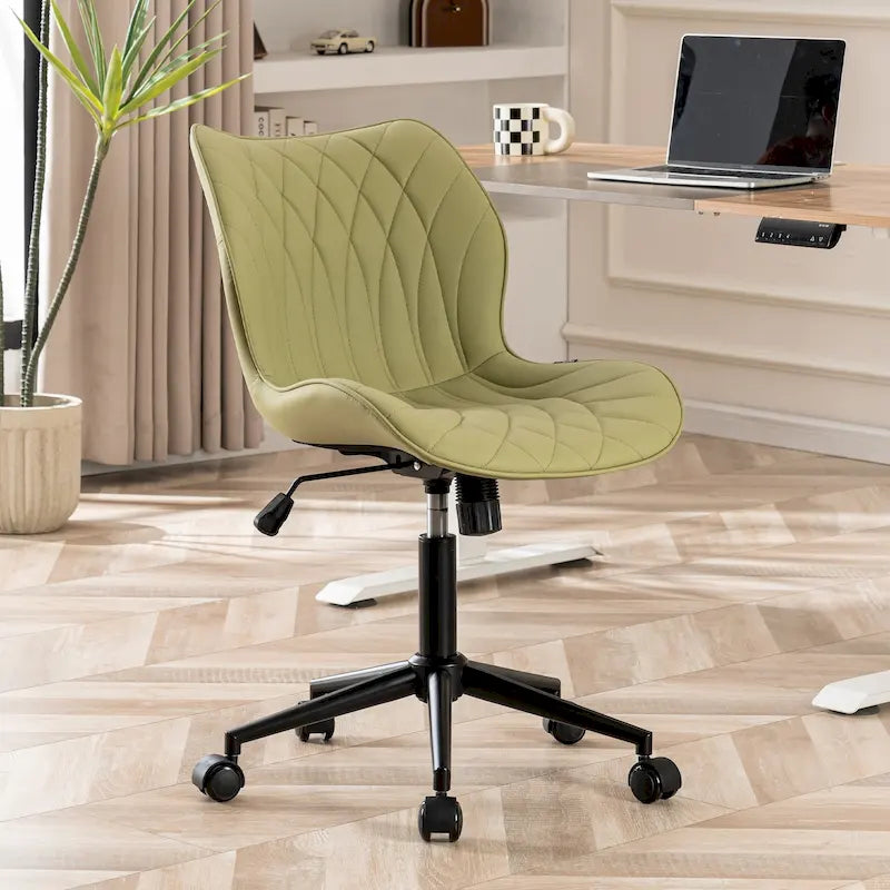 Chaise de bureau pivotante sans accoudoirs Fauteuil de maquillage