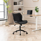 Chaise de bureau pivotante sans accoudoirs Fauteuil de maquillage