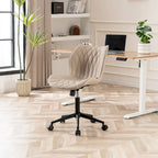 Chaise de bureau pivotante sans accoudoirs Fauteuil de maquillage