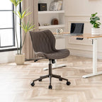 Chaise de bureau pivotante sans accoudoirs Fauteuil de maquillage