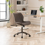 Chaise de bureau pivotante sans accoudoirs Fauteuil de maquillage