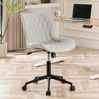Chaise de bureau pivotante sans accoudoirs Fauteuil de maquillage