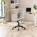Chaise de bureau pivotante sans accoudoirs Fauteuil de maquillage