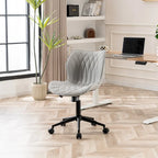 Chaise de bureau pivotante sans accoudoirs Fauteuil de maquillage