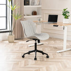 Chaise de bureau pivotante sans accoudoirs Fauteuil de maquillage