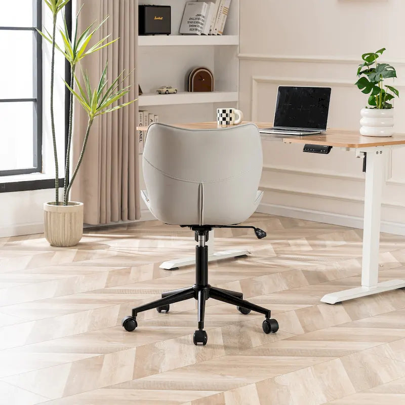 Chaise de bureau pivotante sans accoudoirs Fauteuil de maquillage