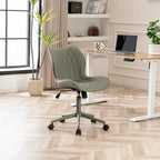 Chaise de bureau pivotante sans accoudoirs Fauteuil de maquillage